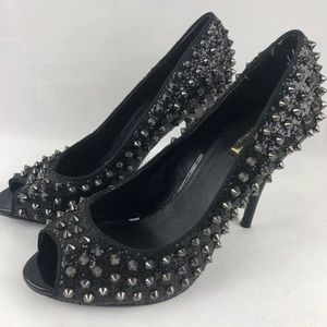 Wild pair studded vixen heels